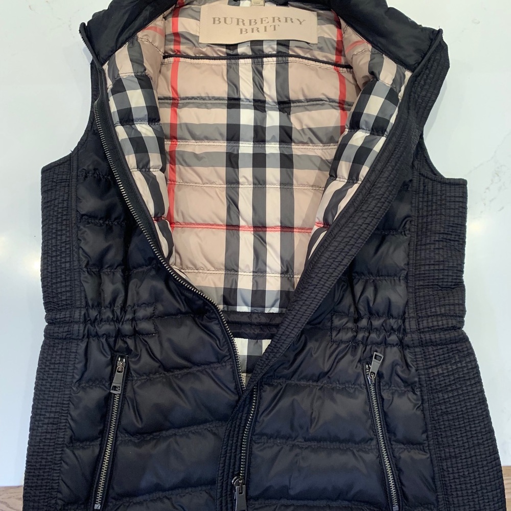 Women’s Burberry Brit Vest (Size: M) Like new!